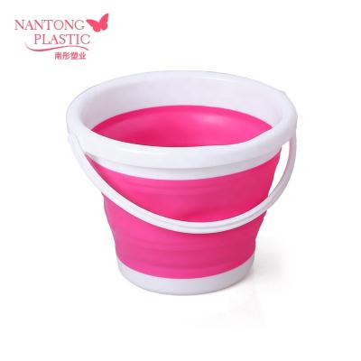 China Best Selling Viable Silicone Folding Bath Bucket for sale