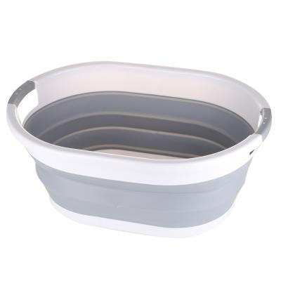 China Sustainable Collapsible Collapsible Water Container Space Saving Bucket Basin for sale