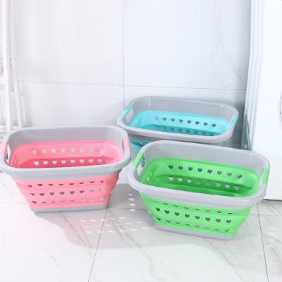 China Sustainable Collapsible Bucket Basket Folding Space Saving Water for sale