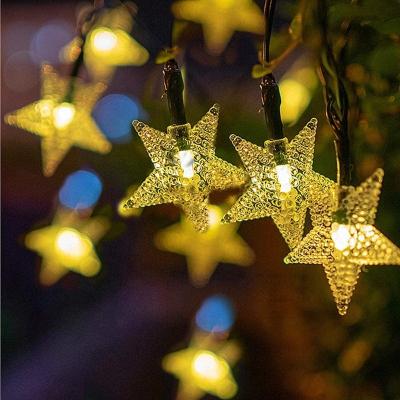 China Led String Fairy Lights Star Led Lights Decoration Christmas Led Lights Outdoor Decorations for sale