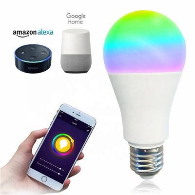 China Residential Led Bulb A60 Smart Led Bulb Wifi Color Changing Led Bulb Led E27 E26 for sale