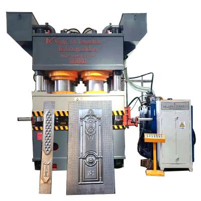 China Stamping 3600 Ton Steel Hydraulic Metal Door Plate Making Press for sale