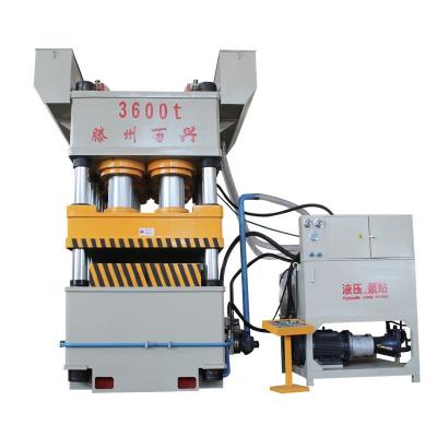 China Machinery Repair Shops 3600 Ton Square Door Embossing Machine Double Door Embossing Machine For Hydraulic Press Machine for sale