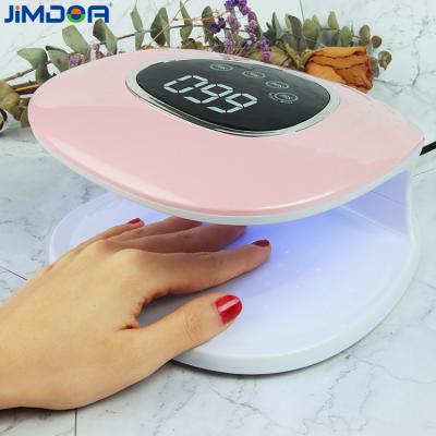 China Private LED Gel JIMDOA OEM/ODM Logo LED Fast Drying Gel Lamp Quick Cure Fast Gel Curing Professional Led UV Nail Lamp for sale