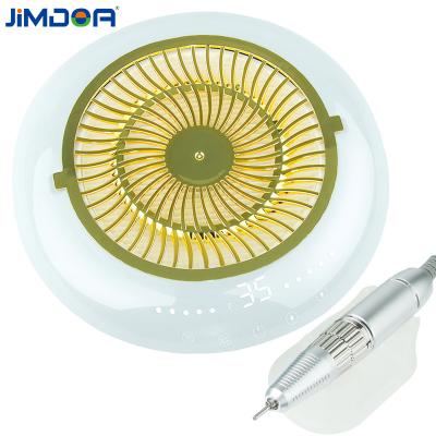 China Jimdoa Strong Electric Nail Filter Vacuum Desktop Manicure Nail Remover Acrylic Gel Extractor Collector for Nail Salon Table for sale