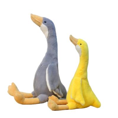 China 2021 Low MOQ 2021 Hot Selling Plush Toy Yellow Yellow 40/50/60/100cm Soothe Toys Wholesale The Goose Toy for sale