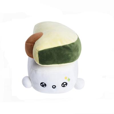 China Creative Cute Sushi Toy Stuffed Plush Toy Custom Avocado for sale