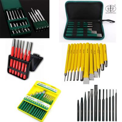 China Hardware tools or hand tools chisel and punch set for sale