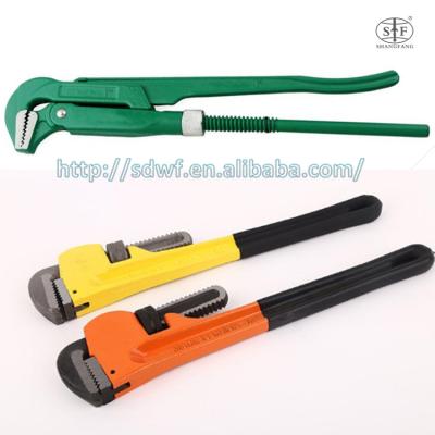 China Carbon Steel Trade Assurance Heavy Duty Pipe Wrench for sale