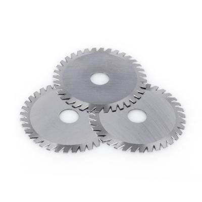 China Cutting 610mm Blade Fabric Paper Slitter Knife Round Slot Circular Saw Blade for sale