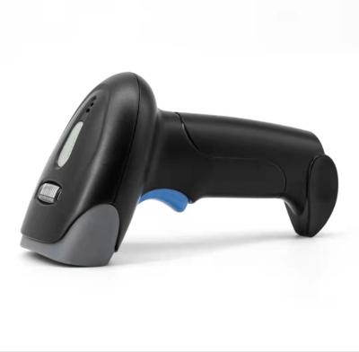 China ABS+PC wireless 1D 2D 2.4G sensitivity wired handheld barcode scanner qr code reader for sale