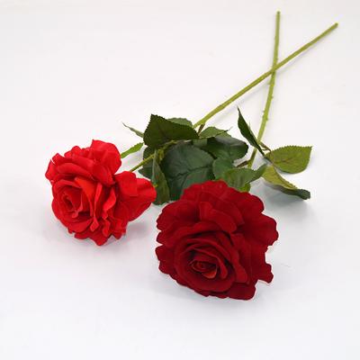 China Natural Touch Real Touched Artificial Rose Flowers for Wedding Decoration for sale