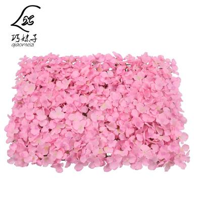 China High Quality Natural Touch Decoration Hydrangea Wedding Flower Wall for sale