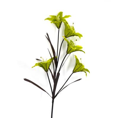 China Fashion Natural Decorative Artificial Lily Touch Flower for sale