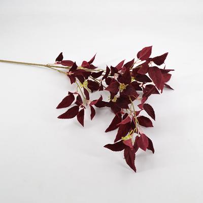 China Natural Touch Single Long Stem Leaves Bunch Artificial Leaf Wholesale for sale