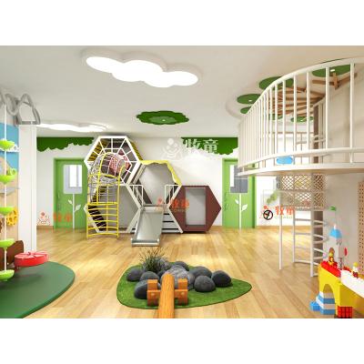 China Mid Century Furniture Newest Soft Playground Soft Playground Kids School Indoor Exercise Gyms Equipments Childcare Furniture for sale