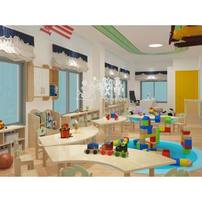 China COWBOY Preschool ROD Room Teaching Kids Kindergarten Furniture Chairs Montessori Tables and Materials Nursery Furniture for Sale for sale