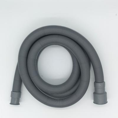 China Household Factory Supplier Washing Machine Drain Tube Joint Drain Hose PVC Outlet Drain 1.5m, 2.0m for sale