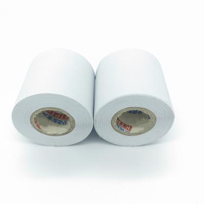 China White Non Adhesive Home A/C PVC Film Weapper Wrapping Tape For A/C Air Conditioner Insulation Pipe for sale