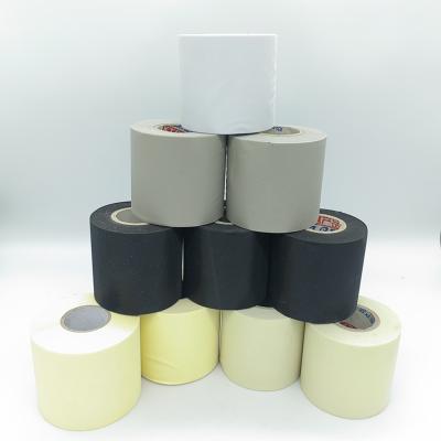 China Home No Glue PVC Film Weapper Wrapping Tape For A/C Air Conditioner Insulation Pipe No Adhesive for sale