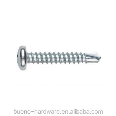 China Carbon Steel Pan Head Self Drilling Screw for sale