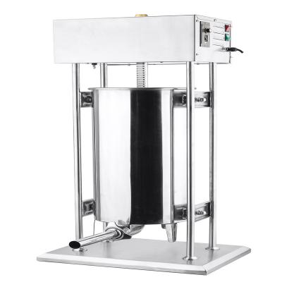 China food & Factory direct sales sausage electric stuffer /sausage drink filling making large volume for sale manufacturer 250w EVS-30L 30L for sale