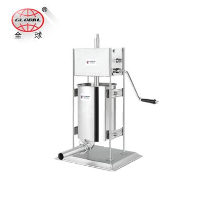 China Hotels VS-10L commercial sausage stuffer salami maker hot dog making machine for sale