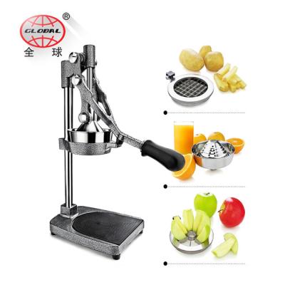 China Fruit Processing Factory MJE-2 Commercial Manual Juicer Extractor Machine Orange Juice Machine for sale