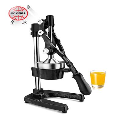 China Industrial manual hand press hotel kitchen slow juicer extractor machine/orange lemon pomegranate mango juice machine for sale