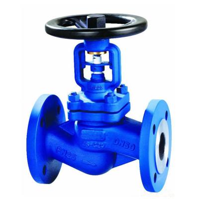 China General Hihg Quality Steel Casting DIN Bellows Globe Valve for sale