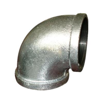 China Ductile Cast Carbon 90 Degree Elbow Galvanized Pipe Fittings Equal for sale