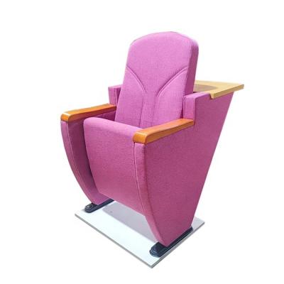 China Contemporary Fabric Upholstered Folding School Desk And Chair Classroom Conference Auditorium Chair With Desk for sale