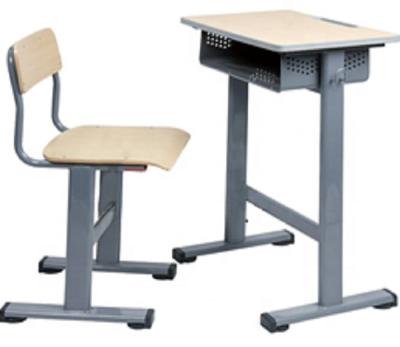 China Eco-friendly Wholesale Cheap Desk And Price Single Seat School Chair For Student School Set for sale