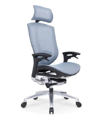 China Modern Most Popular Professional Ergonomic Office Furniture Office Chair Mesh Computer Reclining Chair With Headrest for sale