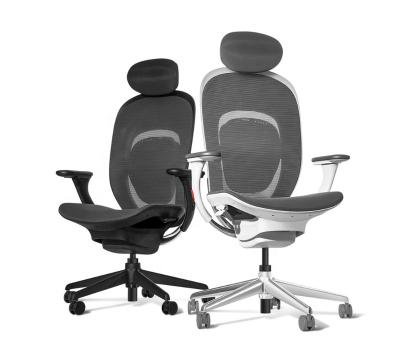 China Modern High Quality Black Plastic Boss Computer Seats Silla Gamer With Mesh Office Chair Executive Office Chair Headrest for sale