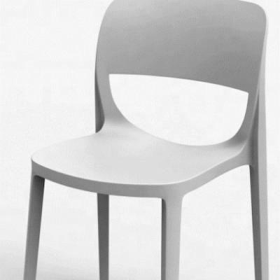 China Durable Modern Minimalist Style Restaurant Furniture PP High Strength Outdoor Chair Restaurant Dining Visitor Chair for sale