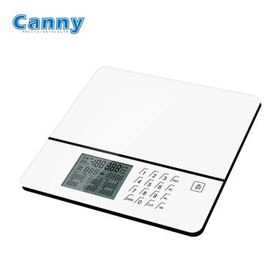 China WITH LID Canny Hot Sale 5 Kg Digital Calorie Kitchen Food Electronic Nutrition Scale for sale