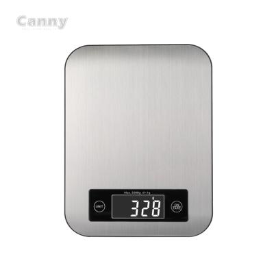 China Hot Sale 10kg Smart Electronic Canny Amazon App Blue Tooth Food 5KG 1g Dividing Weighing Kitchen Scale for sale