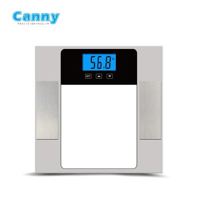 China 180kg Household Body Weight Digital Smart Electronic Fat Scale Amazon 300X300X6mm for sale