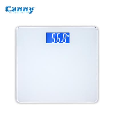 China Bathroom Scales Amazon Products Tempered Glass Platform Weight Measurement Body Balance Digital Portable Bathroom Scale for sale