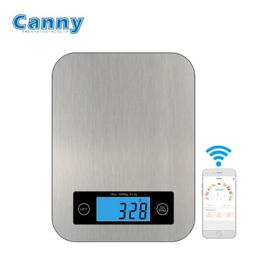 China Smart app for food natrition sale low price household Blue-tooth careful electronic kitchen scale for sale