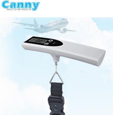 China Auto On/Off Cautious Popular Portable Suitcase Weighing Plastic Digital Luggage Scale 50kgs/110lbs for sale