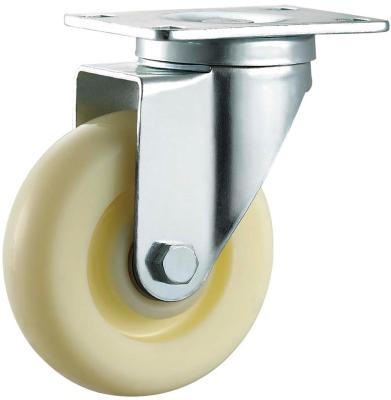 China 4 Inch Swivel Skateboard Wheel Nylon Caster Without Brake for sale