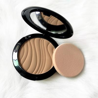 China Waterproof Makeup Bronzer Shimmer Concealer High Pigment Bronzer Pressed Powder Contour for sale