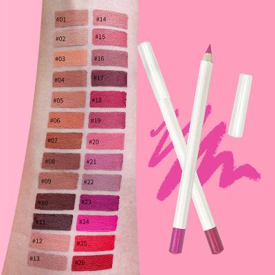 China High Quality Private Label Waterproof Pigment Lip Liner Vegan Matte Waterproof Lip Liner Long Lasting Liner for sale