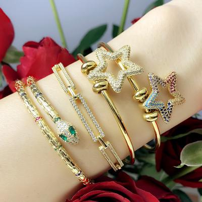 China Adjustable Set CLASSIC Bangle Jewelry Women Braclets Clasp Fashion Korean Style for sale