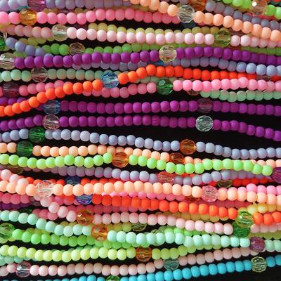 China Crystal Libertygifts Wholesale Body Waistbeads Manufacturer Adjustable Waistbeads Waist Beads With Clasp for sale