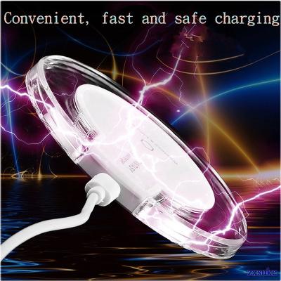 China New Product 10w Universal Mobile Cell Phone Stand Up Charger Micro USB Cell Phone Qi Wireless Charger for sale