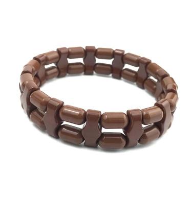 China Running Therapy Beads Massage Energy Bracelet Magnet Germanium Tourmaline Far Infrared Medical Bracelet for sale