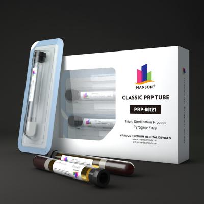 China MANSON OEM Classic PRP Tube for all PRP Therapy for sale